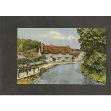 Postcard Yorkshire Thornton Le Dale Beck Cottage 1960s