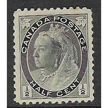 CANADA 1898-1902 QUEEN VICTORIA ½c MINT HINGED SG150