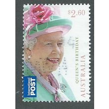 AUS 2014 $2.60 'QUEENS BIRTHDAY ' FINE USED (EBID44-137)