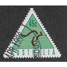 AUS 1994 45c (S/A) 'GOLD, EMERALD, DULL BLUE GREEN' FINE USED (EBID67-036)