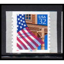 2915A 32c U.S. Flag Over Porch Fine MNH CNS 13231A P/UL PA2646
