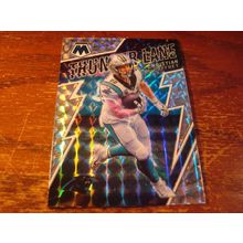 2022 Panini Mosaic, Thunder Lane Prizm Insert, CHRISTIAN McCAFFREY, Panthers