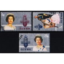 Isle of Man. 1977 Set(3) S.G.94/96 Used