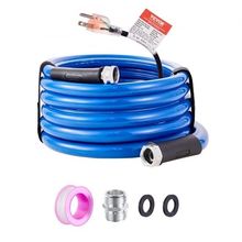 15ft Heated Water Hose for RV, Heated Drinking Water Hose Antifreeze to -45F...