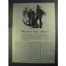 1925 Automobile Insurance Co. of Hartford Ad - Chance