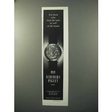 1964 Audemars Piguet Skeleton Wrist Watch Ad