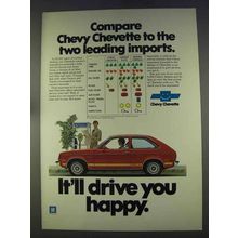 1977 Chevrolet Chevette Rally 1.6 Ad - Leading Imports