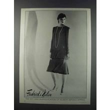 1981 Frederick & Nelson Albert Nipon Fashion Ad