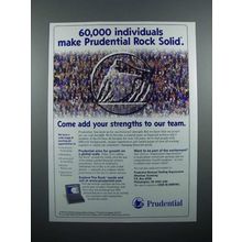 2000 Prudential Insurance Ad - Rock Solid