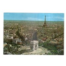 L'ARC DE TRIOMPHE de L'ETOILE, PARIS, FRANCE unused vintage postcard =