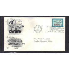 FDC Art Craft 185 6c Industrial Development (Cachet-Typed/A) CV39431