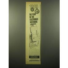1965 Grundig EN3 Electronic Notebook Advertisement