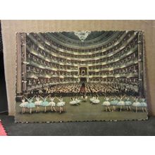INTERIOR, SCALA THEATRE, MILAN, MILANO. ITALY unused postcard /