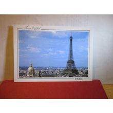 EIFFEL TOWER , PARIS, FRANCE used postcard 2003 postmark =