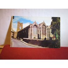 ST. MARY MAGDALENE CHURCH, LAUNCESTON, CORNWALL, unused postcard by Dennis =