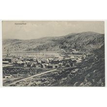 Norway Hammerfest early 20th C. unused RPPC Gunder Hagen 721