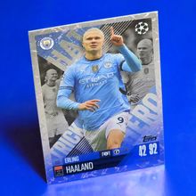 Topps Match Attax Extra 24/25 Erling Haaland Manchester City 325 Hat Trick Hero