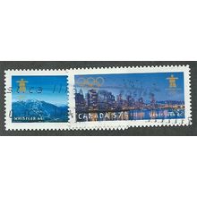 CAN 2010 (SET) '(S/A) 'WINTER OLYMPICS' (2v) FINE USED (EBID48-767)