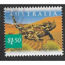 AUS 2002 $1.50 'FAUNA AND FLORA - THORNY DEVIL' FINE USED (EBID68-350)