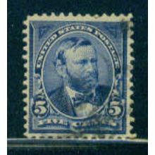 Used 281 5c Ulysses S. Grant Fine M04964