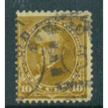 Used 283 10c Daniel Webster Average M05401