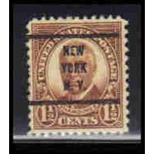 Used 684 1 1/2c Warren Harding Almost Very Fine PreCnx KA7054