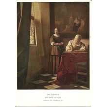 Art JAN VERMEER The Love Letter (Medici 211)