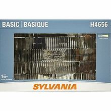 SYLVANIA H4656 Basic Halogen Sealed Beam Headlight 100x165, (Contains 1 Bulb)