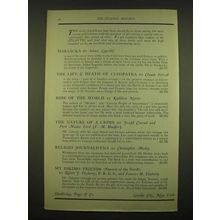 1924 Doubleday, Page & Co. Ad - These books listed below have been chosen by us