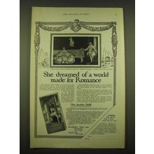 1924 Doubleday, Page & Co. Ad - She dreamed of a world made for Romance