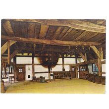 MUSEUM, CLOPPENBURG, GERMANY used vintage postcard 1970 postmark =
