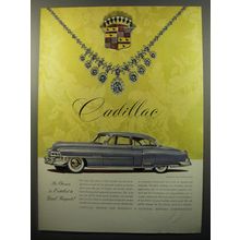 1950 Cadillac Car Ad - Jewels by Van Cleef & Arpels - Its owner is Entitled
