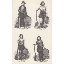 Women Miners Females As They Work At The Pit Banks Postcard