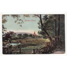 Alfriston Church Postcard East Sussex The Arrow Series B