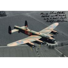 Henry Shackleton WW2 Pilot Stalag Luft POW 10x8 Hand Signed Photo