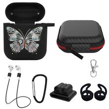 Pack of 2] Silicone Case for Apple AirPod 1 2 AirPods Protective Cover Skin ...