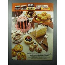 1970 Mars Candy Ad - M&M's, Snickers, Milky Way+