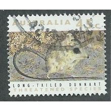 AUS 1992 45c'LONG TAILED DUNNART''(P14 X 14.5) FINE USED (EBID51-003)