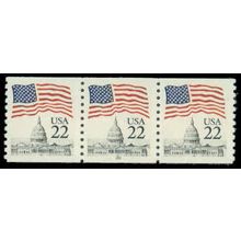 2115b 22c U.S. Flag Very Fine MNH PNC 20/3 R0746