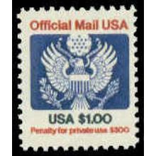 O132 $1 Eagle Fine MNH G0639