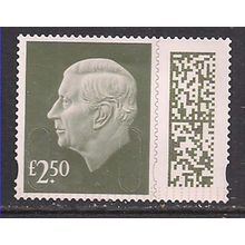 GB 2024 KC 3rd £2.50 Gooseberry Green Machin Used SG V5026 ( L784 )