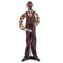 Halloween Animatronic Shaking Haunted Man with Lights and Sound