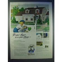 1951 Dutch Boy Paint Ad - If Your Heart is in Your Home