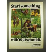 1975 Wolfschmidt Vodka Ad - Start Something