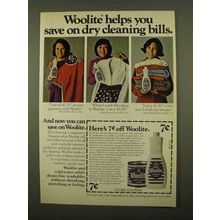 1975 Woolite Cold Water Wash Ad - Helps you Save