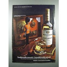 1976 Windsor Canadian Whisky Ad - Smooth