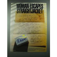 1988 Dove Soap Ad - Woman Escapes Straight Jacket