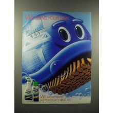 1988 Dow Bathroom Cleaner with Scrubbing Bubbles Ad