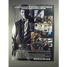 1991 U.S. Army Ad - World's Largest Schools
