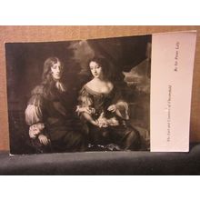 THE EARL & COUNTESS OF CHESTERFIELD by Peter Lely unused postcard /